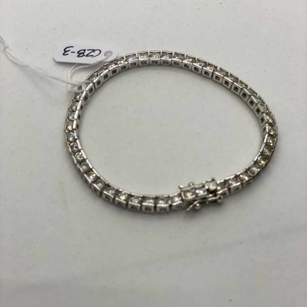 Silver Tennis Bracelet